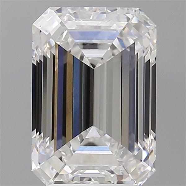 3.58 ct. emerald Lab Grown Diamond front image