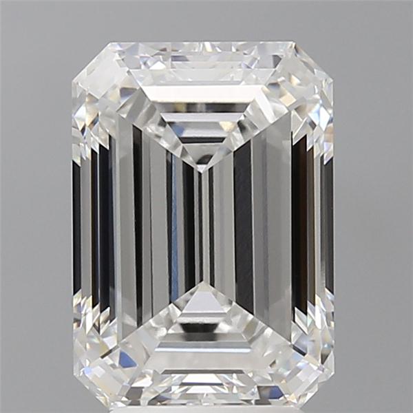 4.10 ct. emerald Lab Grown Diamond front image