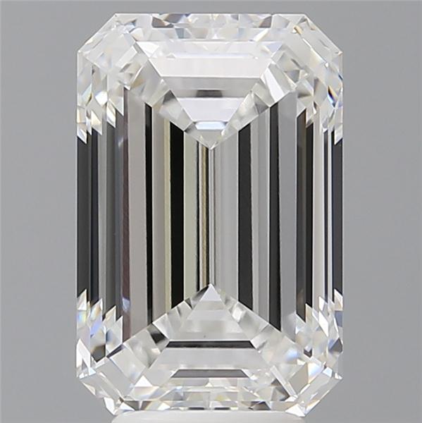 5.52 ct. emerald Lab Grown Diamond front image