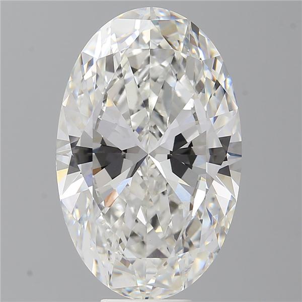 10.60 ct. oval Lab Grown Diamond front image