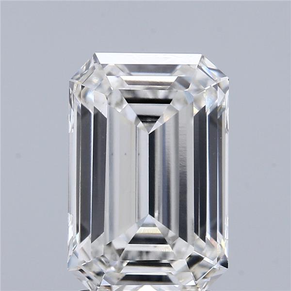 3.01 ct. emerald Lab Grown Diamond front image