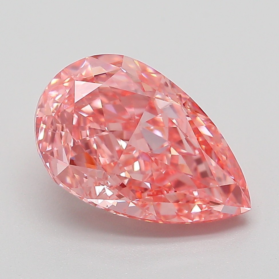 3.02 ct. pear Lab Grown Diamond front image