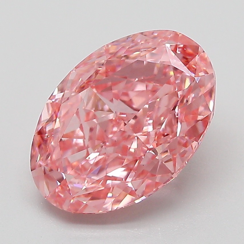 3.04 ct. oval Lab Grown Diamond front image