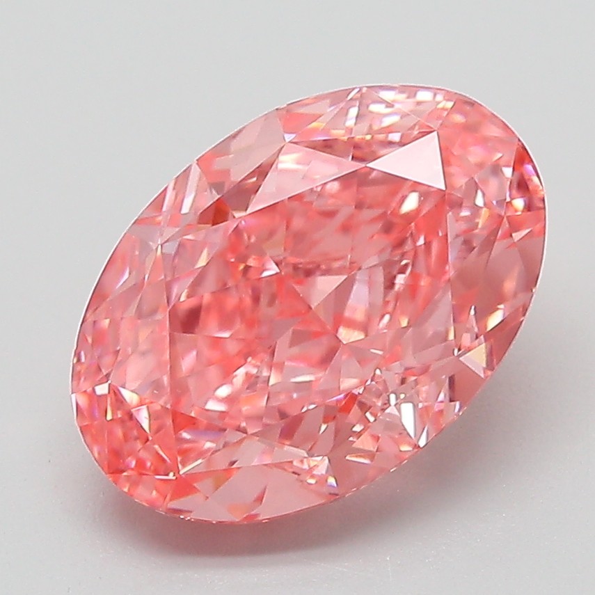 3.07 ct. oval Lab Grown Diamond front image