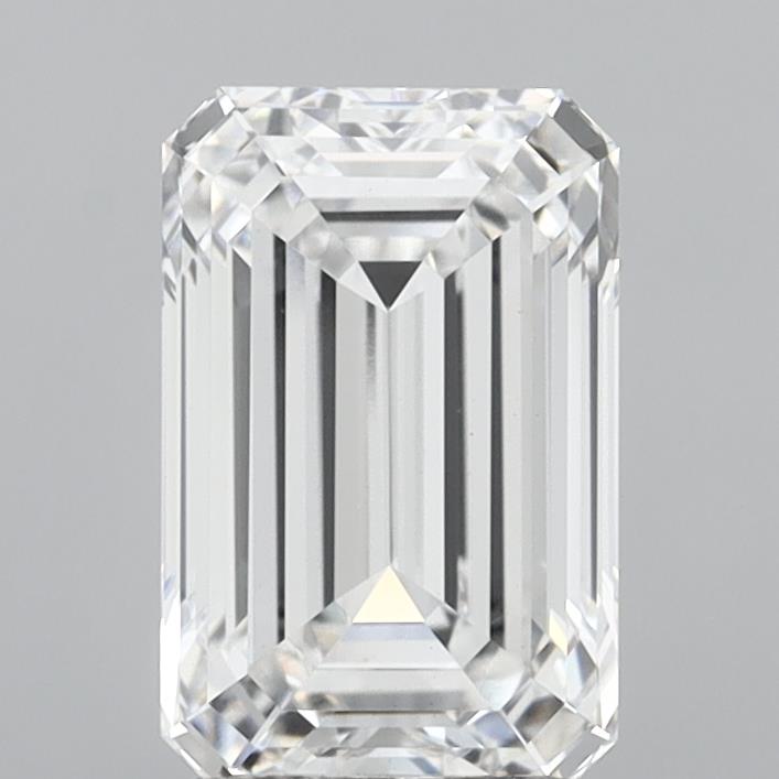 3.21 ct. emerald Lab Grown Diamond front image