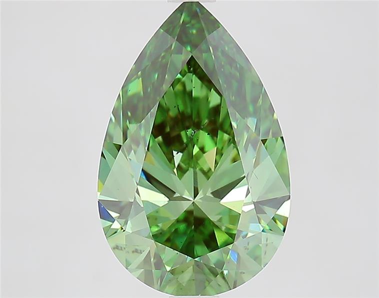 3.72 ct. pear Lab Grown Diamond front image