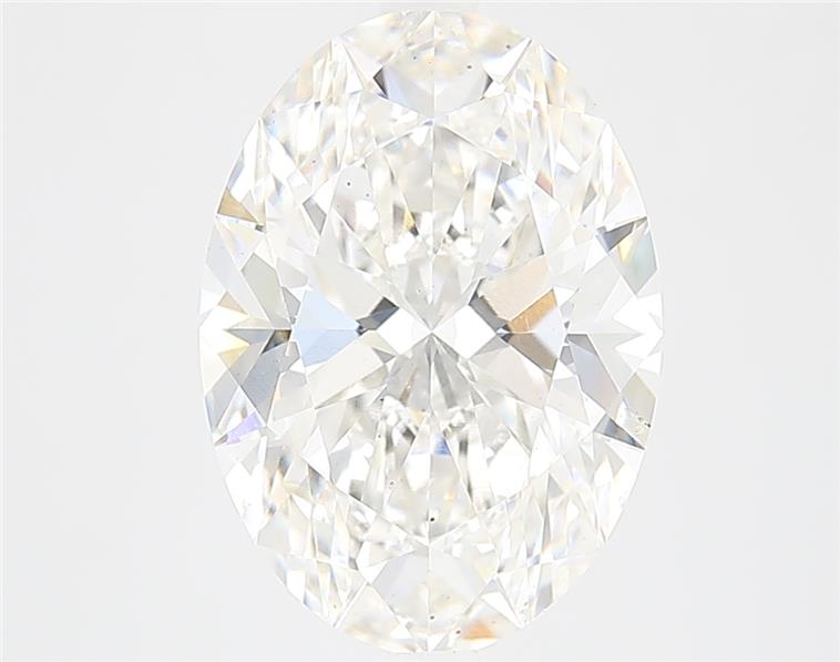 3.90 ct. oval Lab Grown Diamond front image