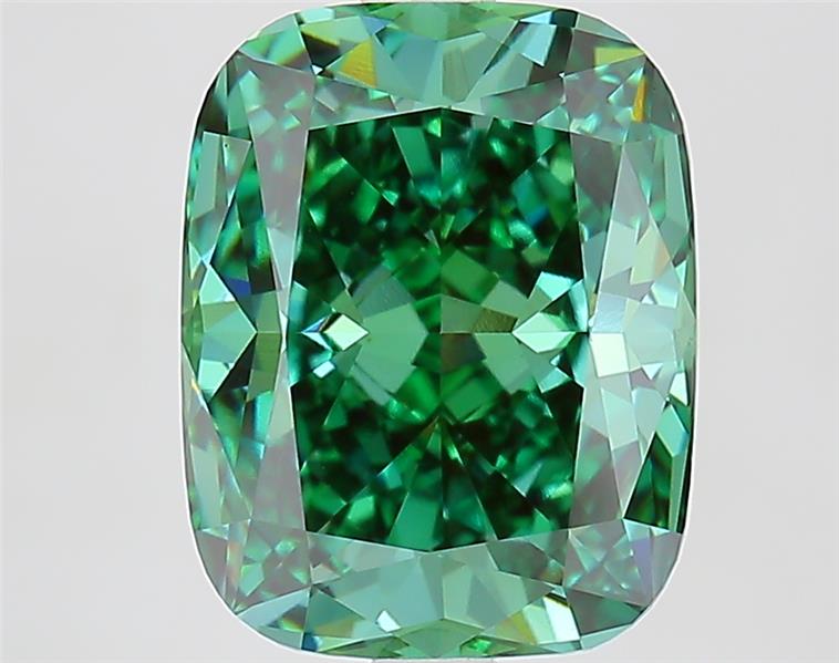 4.10 ct. cushion Lab Grown Diamond front image