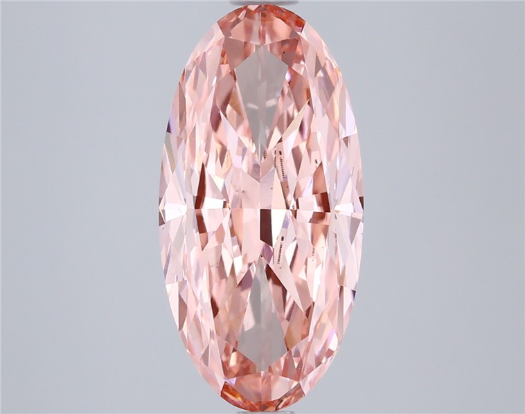 4.05 ct. oval Lab Grown Diamond front image