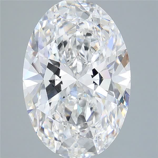 4.00 ct. oval Lab Grown Diamond front image