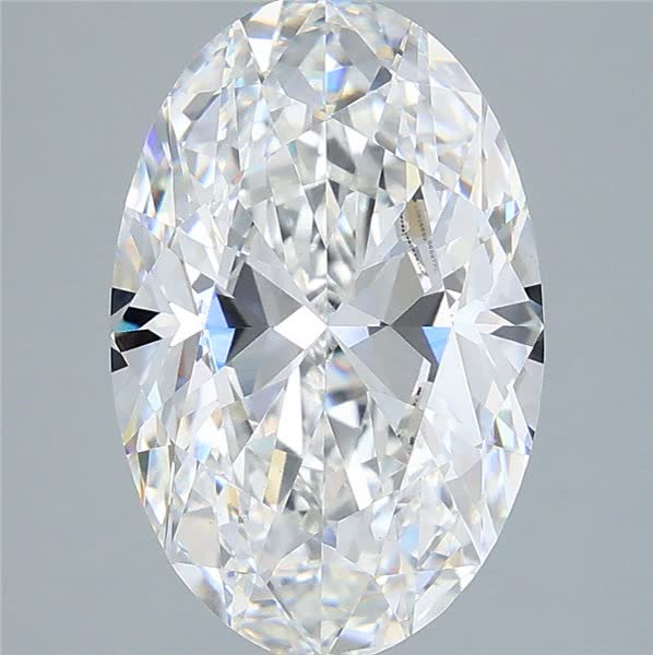 4.00 ct. oval Lab Grown Diamond front image