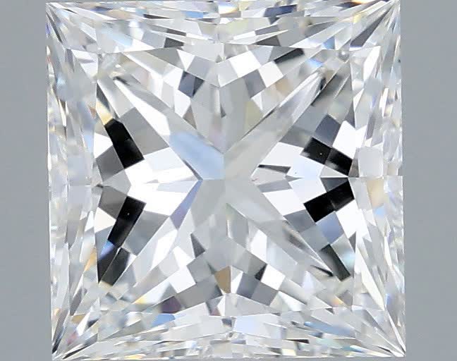 3.03 ct. princess Lab Grown Diamond front image