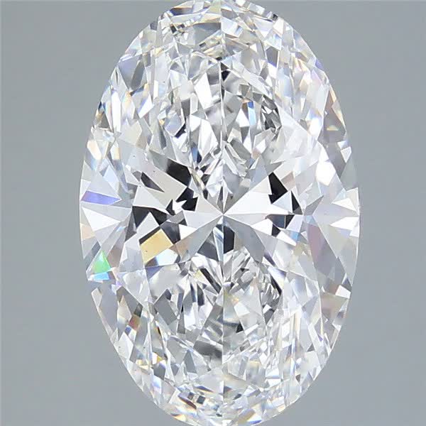 4.02 ct. oval Lab Grown Diamond front image