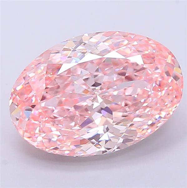 4.06 ct. oval Lab Grown Diamond front image