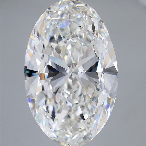 15.02 ct. oval Lab Grown Diamond front image