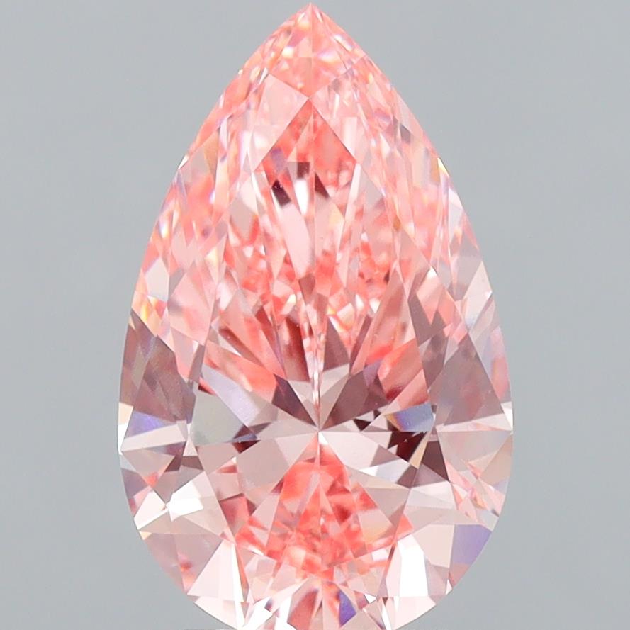4.01 ct. pear Lab Grown Diamond front image