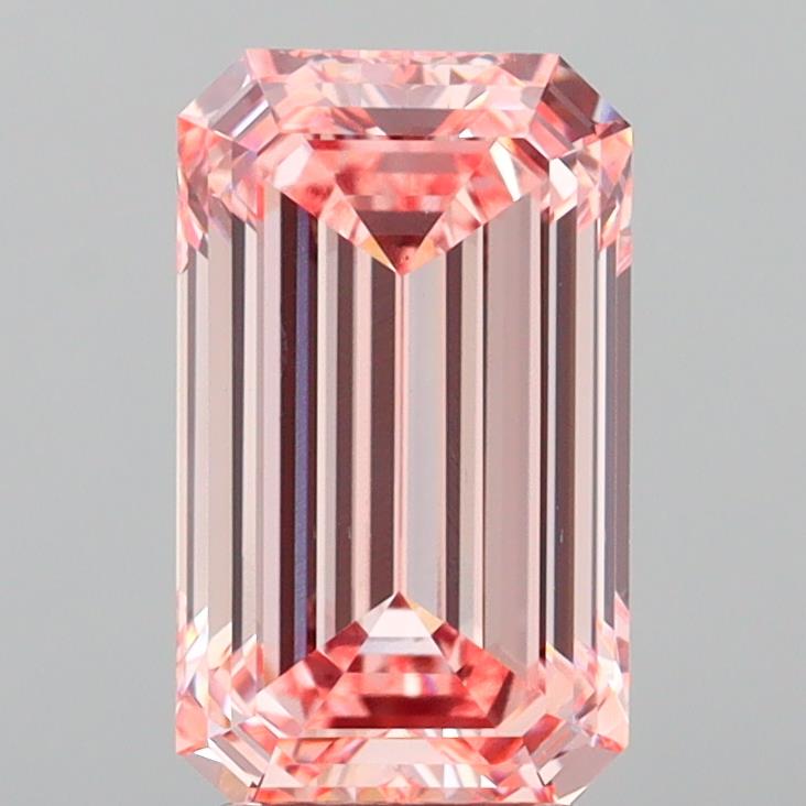 4.01 ct. emerald Lab Grown Diamond front image