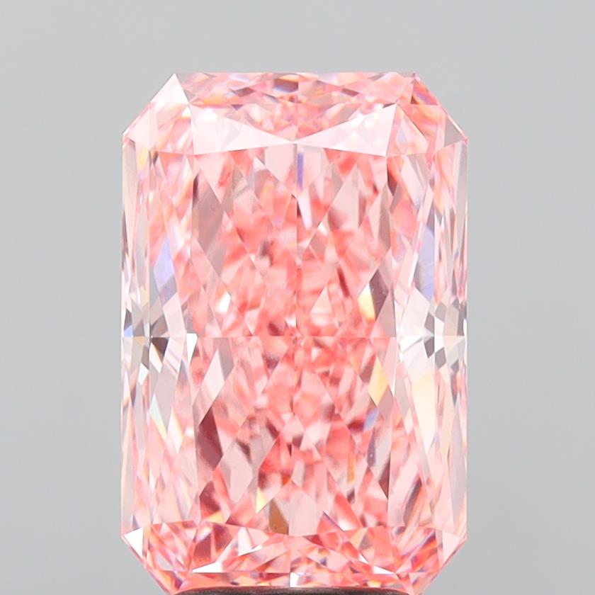4.64 ct. radiant Lab Grown Diamond front image