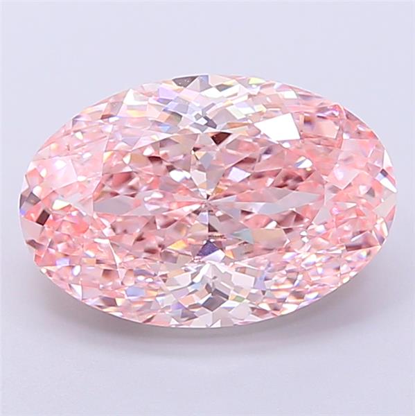 4.03 ct. oval Lab Grown Diamond front image