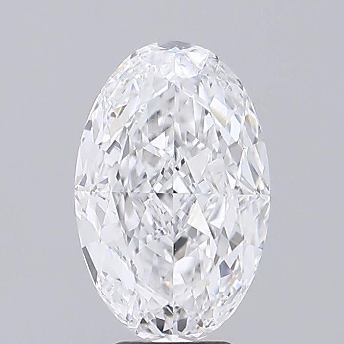 4.02 ct. oval Lab Grown Diamond front image