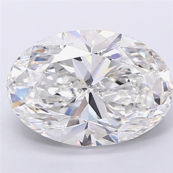 3.05 ct. oval Lab Grown Diamond front image
