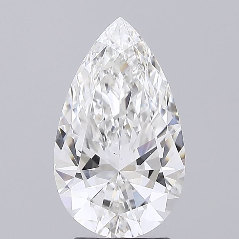 3.01 ct. pear Lab Grown Diamond front image
