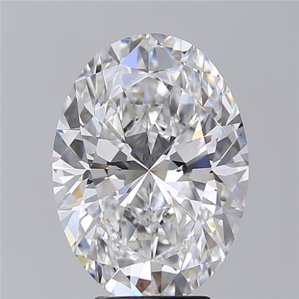 5.01 ct. oval Lab Grown Diamond front image