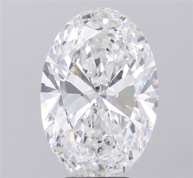 5.07 ct. oval Lab Grown Diamond front image