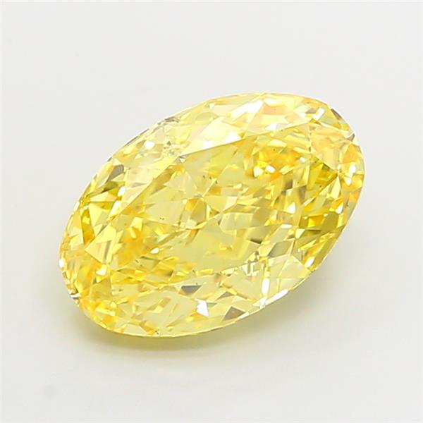 5.11 ct. oval Lab Grown Diamond front image