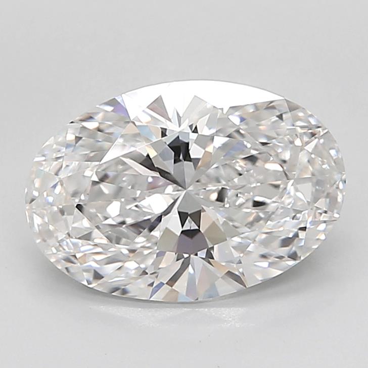 3.09 ct. oval Lab Grown Diamond front image