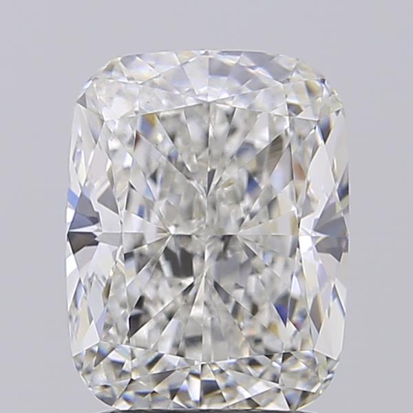2.70 ct. cushion Lab Grown Diamond front image