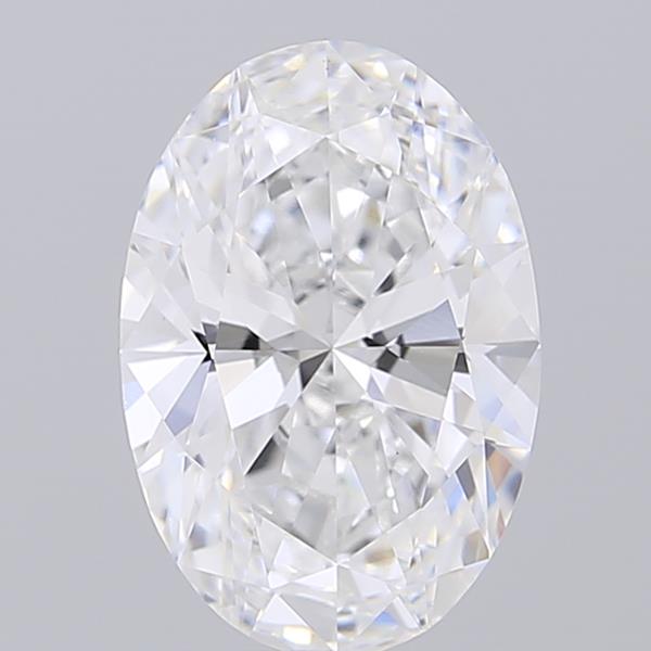 2.07 ct. oval Lab Grown Diamond front image