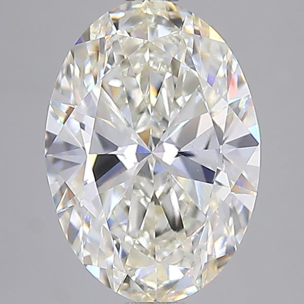 3.82 ct. oval Lab Grown Diamond front image