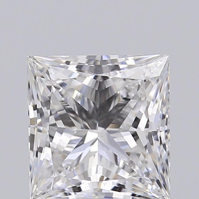 0.91 ct. princess Lab Grown Diamond front image