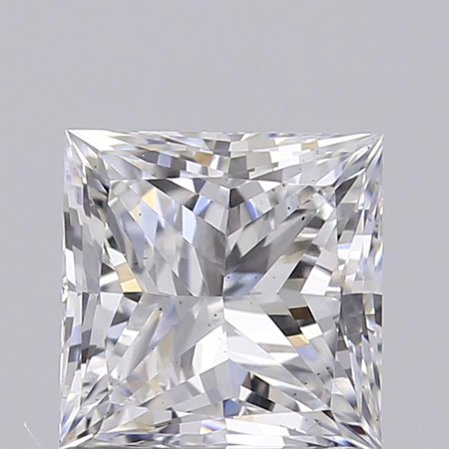 0.95 ct. princess Lab Grown Diamond front image