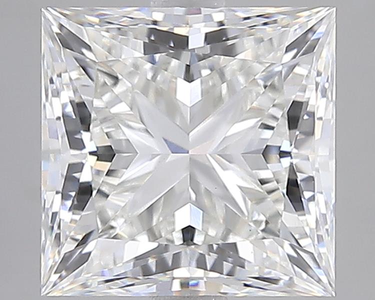 5.03 ct. princess Lab Grown Diamond front image
