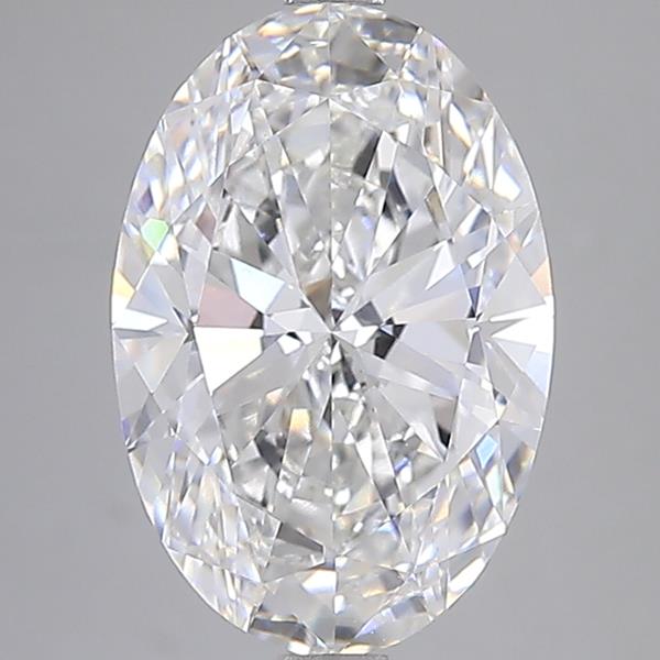 5.52 ct. oval Lab Grown Diamond front image