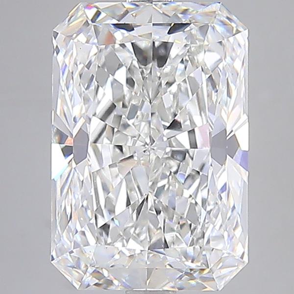 7.04 ct. radiant Lab Grown Diamond front image