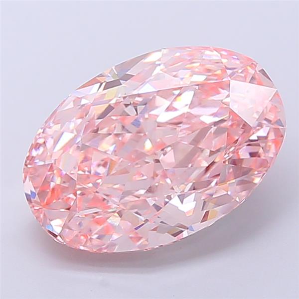 7.52 ct. oval Lab Grown Diamond front image