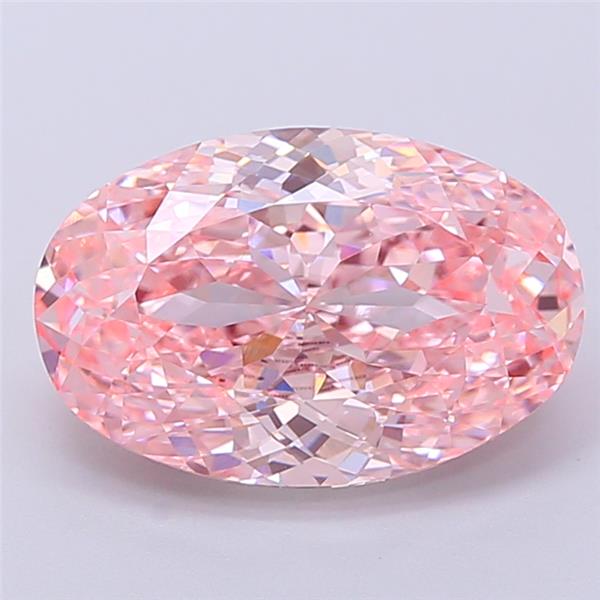 3.76 ct. oval Lab Grown Diamond front image