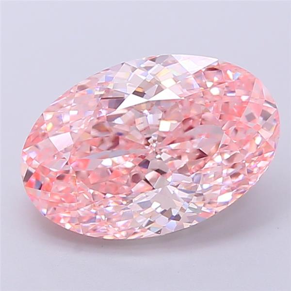 3.88 ct. oval Lab Grown Diamond front image