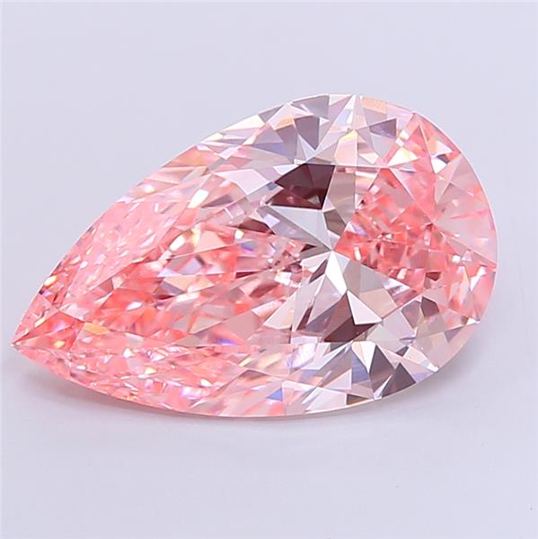 6.02 ct. pear Lab Grown Diamond front image