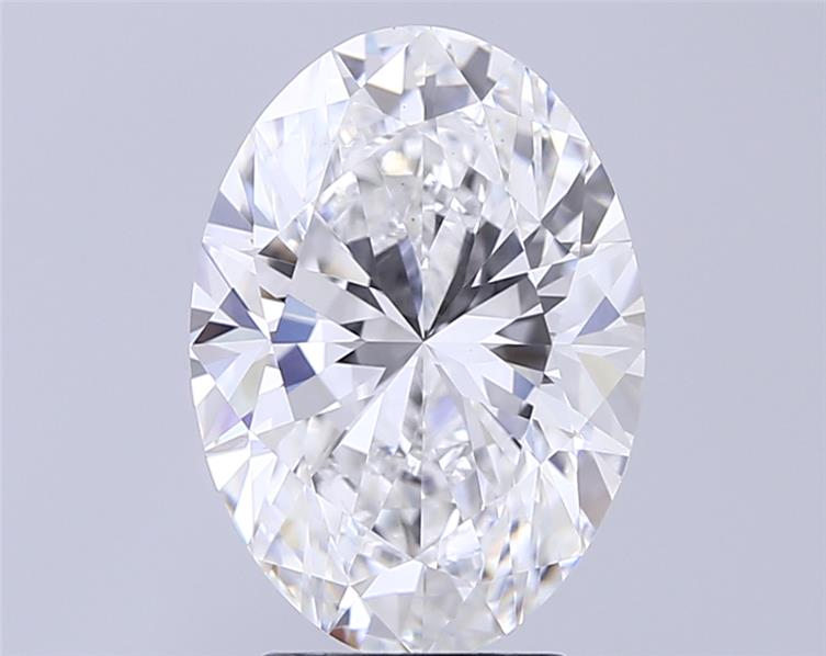 4.02 ct. oval Lab Grown Diamond front image