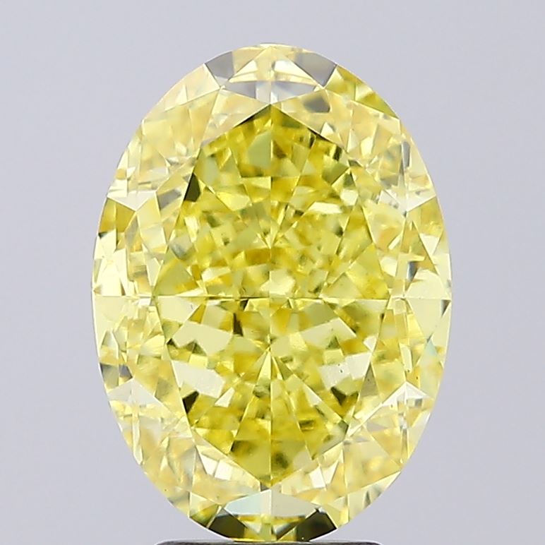 5.16 ct. oval Lab Grown Diamond front image