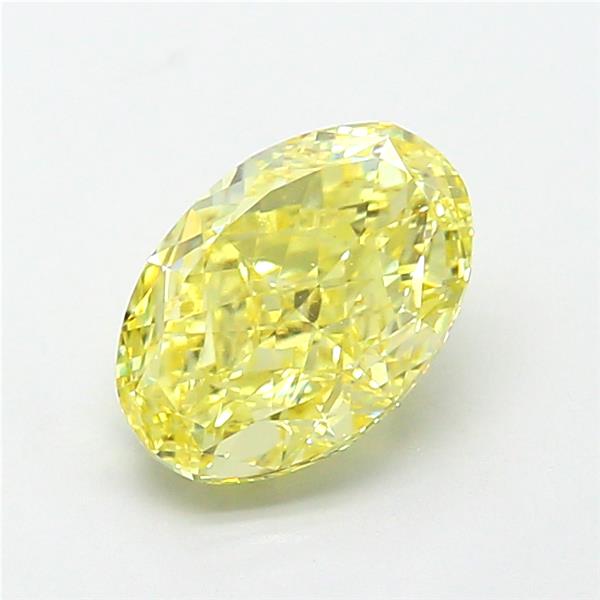 2.08 ct. oval Lab Grown Diamond front image