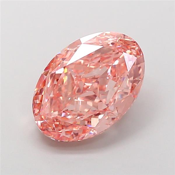 5.01 ct. oval Lab Grown Diamond front image