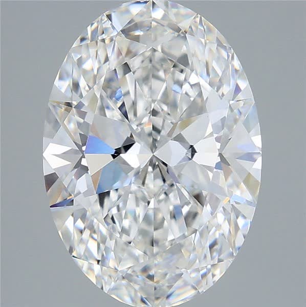 4.06 ct. oval Lab Grown Diamond front image