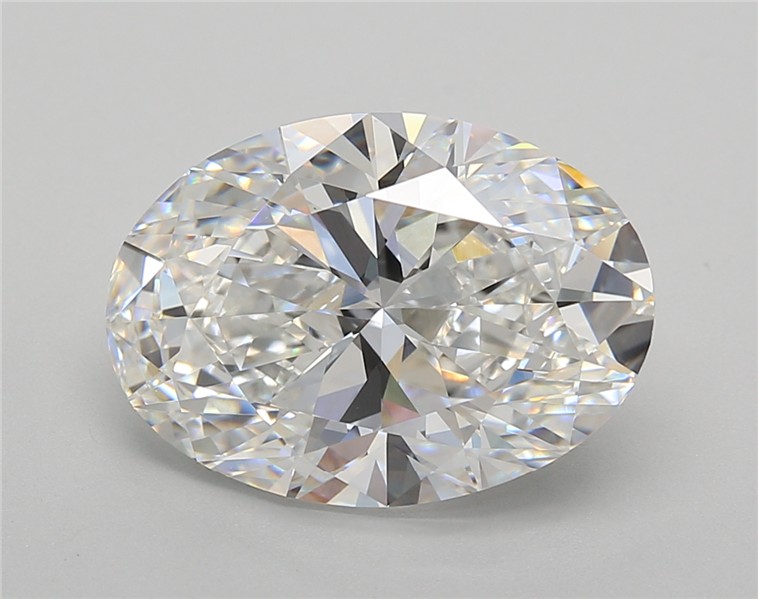 5.02 ct. oval Lab Grown Diamond front image