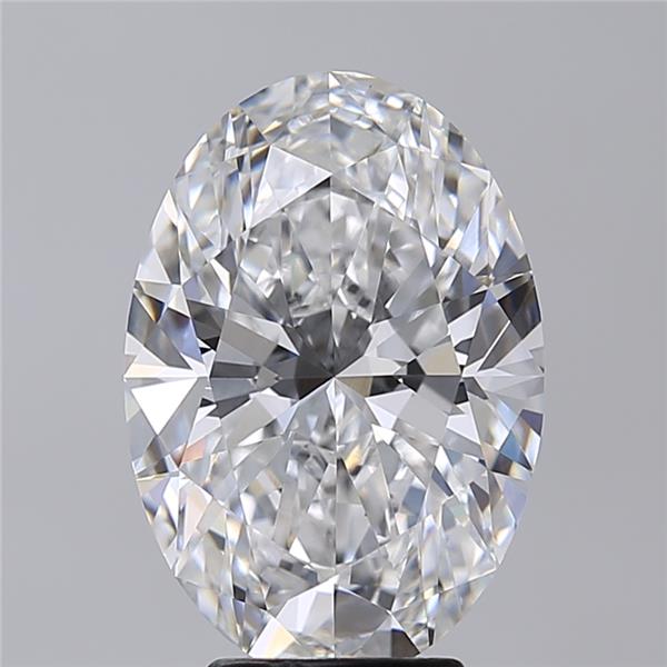 5.02 ct. oval Lab Grown Diamond front image