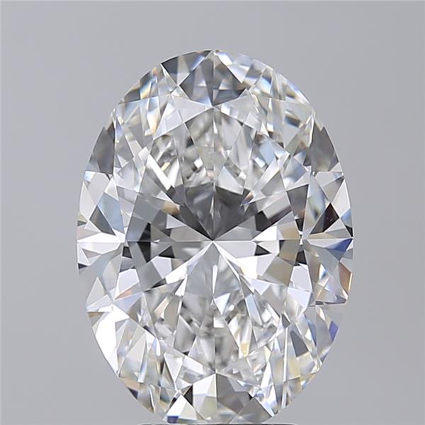 5.00 ct. oval Lab Grown Diamond front image